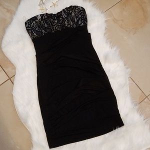 Black Body Con Dress